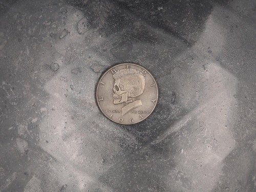 Struck half dollar 1964 - struck, dollar: