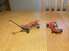 Vintage Model Go Kart And Trolley