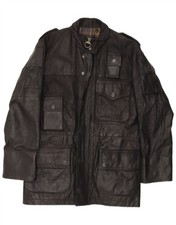 Barbour Mens Military Leather