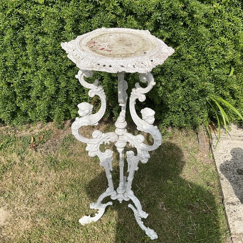 Vintage metal plant - vintage, stand