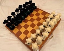 Merrythought Cheeky Chess Teddy Bears Chess Board Set Limited edition of 25 Rare