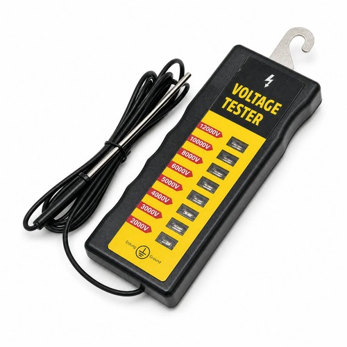 Electric fence voltage tester - voltage,