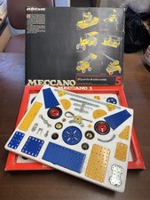 Vintage Meccano Set 5, from 1975, 100% Complete in Original Box with Manuals
