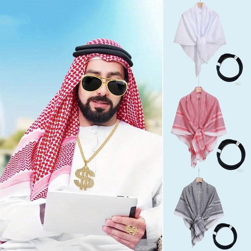Arab scarf headwear - headwear, ghutra