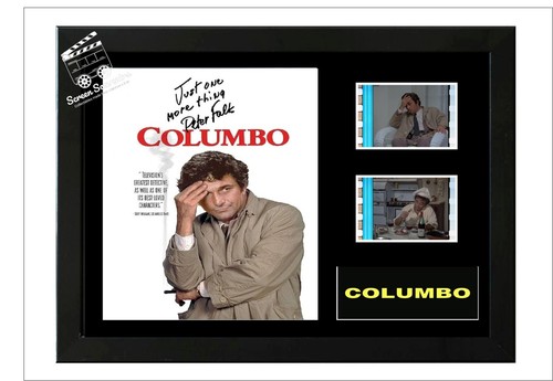 Columbo signed film cell - columbo,