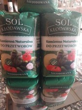 Sol Klodawska 1.1 kg kamienna niejodowana Klodawa White Rock Salt non-iodized