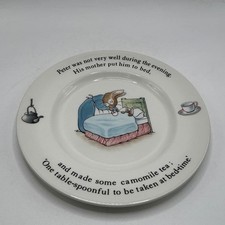 WEDGWOOD BEATRIX POTTER PETER RABBIT SIDE PLATE  - 6.8”  DIAMETER