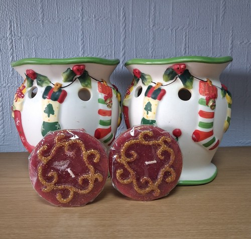 Yankee candle christmas wax - candle,