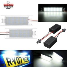 Canbus LED License Number Plate Light For Vauxhall Astra J H Corsa C D Insignia