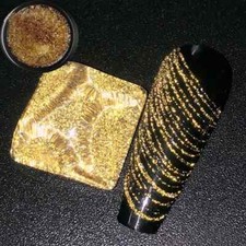 Gold Nail Glitter Sprinkles