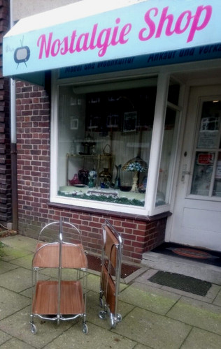 Dinette vintage serving cart - vintage,