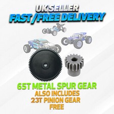 FTX Carnage/Vantage/Hooligan/Bugsta/Banzai Hard Steel Spur Gear FREE 23t Pinion