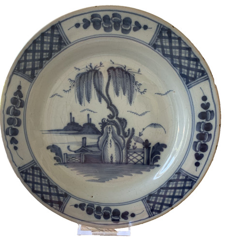 18th 19th delftware tin - 18th,