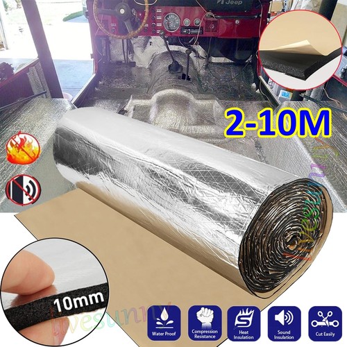 10m camper van - van, insulation