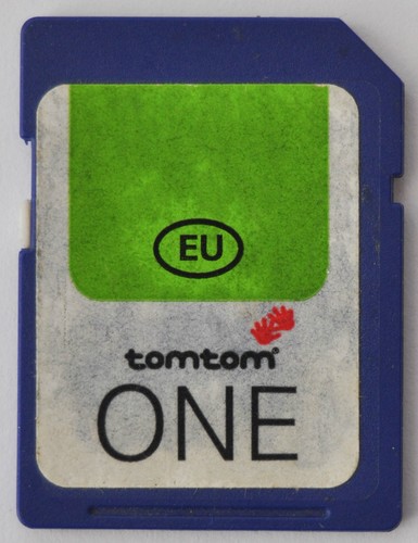 Tomtom one memory card - sd,