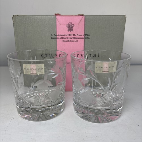 Stuart crystal pair - pair, of