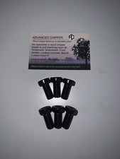 Chipper blade Bolt Pack to fit Timberwolf 125/150 machines (6 Fitting Bolts)