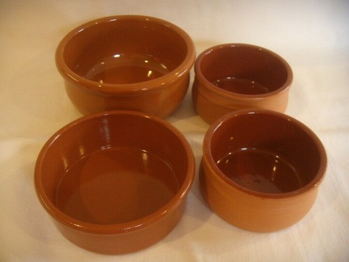 Terracotta tapas dishes 1 - x,