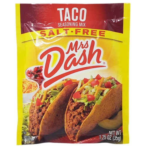 Mrs dash taco seasoning mix - dash,