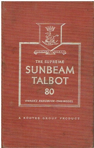 Sunbeam talbot sports - 80,
