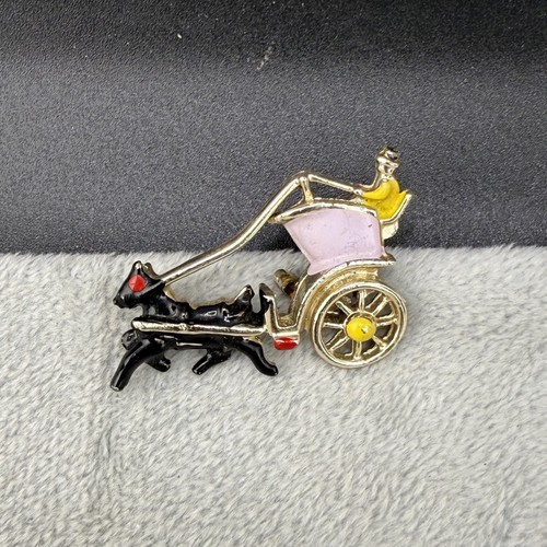 Vintage horse and cart - and,