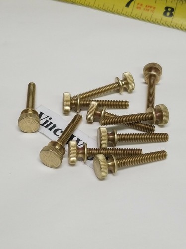 1 solid brass - 8-32,