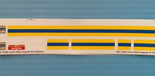 Decal lancia delta - decal,