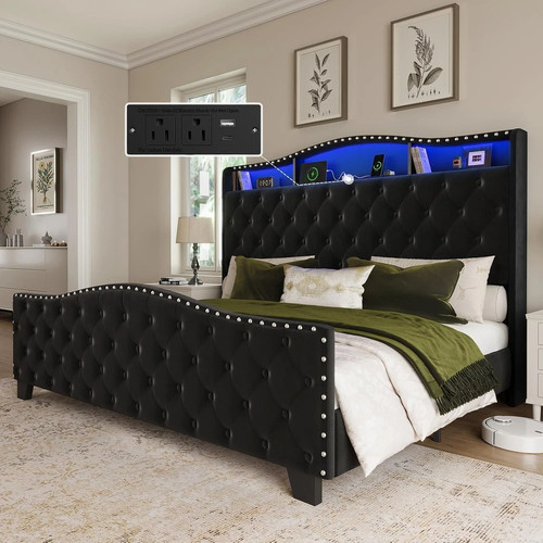 King size bed frame and - king,