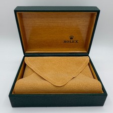 GENUINE ROLEX WATCH BOX VINTAGE GREEN 68.00.55 DATEJUST OYSTER EXPLORER GMT