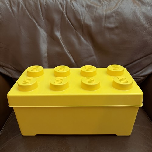 Lego stud 2x4 yellow storage - lego,