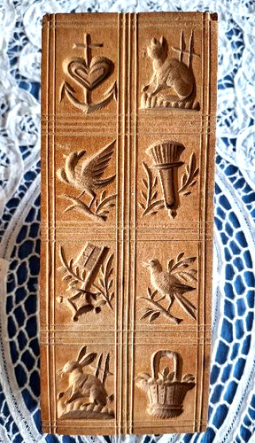 Rare wooden german - german, springerle