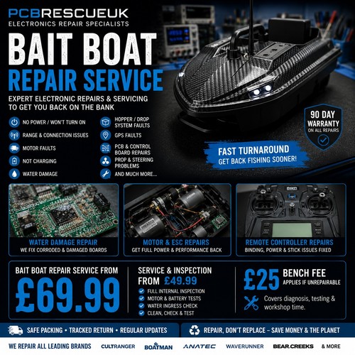Bait boat repair - boat,