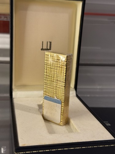 Dunhill slim gold plated - dunhill,