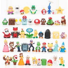 48Pcs Super Mario Bros Action