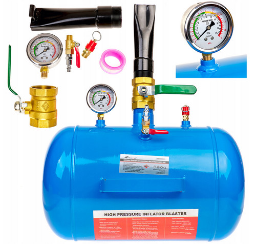Tyre bead blaster - 20l, inflator