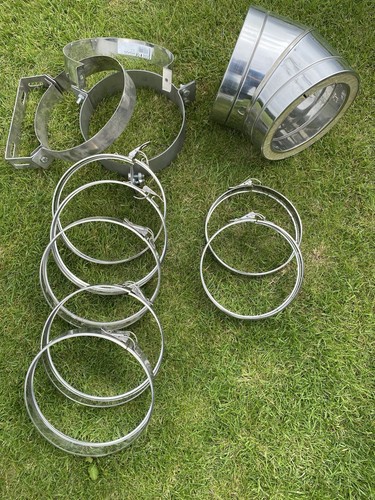 Stainless steel twin wall