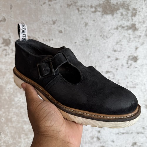 Vintage martens black suede - dr,