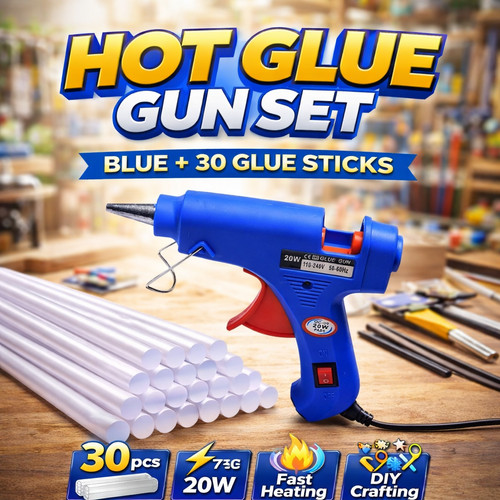 Mini hot melt glue gun - mini, kit
