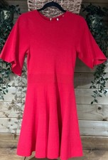 Ex Ted Baker Red Knitted Knee