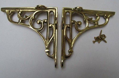Pair brass on iron - 5",