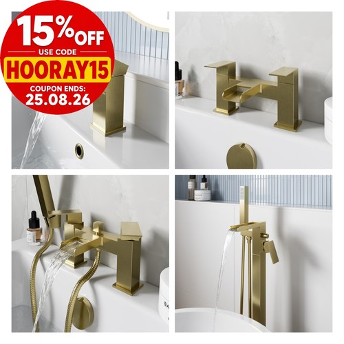 Waterfall bathroom taps - waterfall,