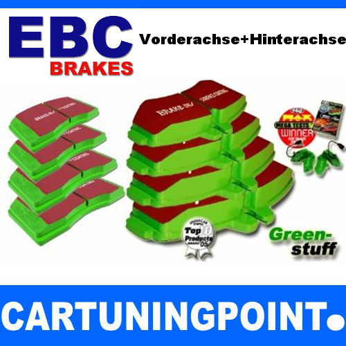 Ebc brake pads - pads, front