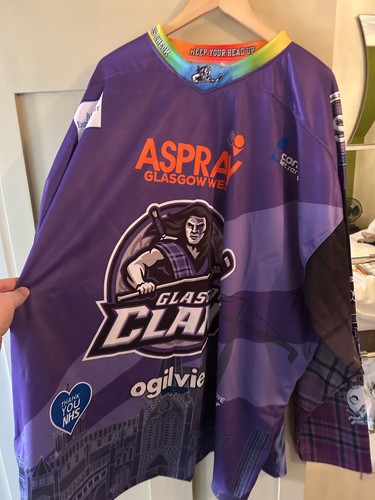 Braehead clan hockey jersey - hockey,