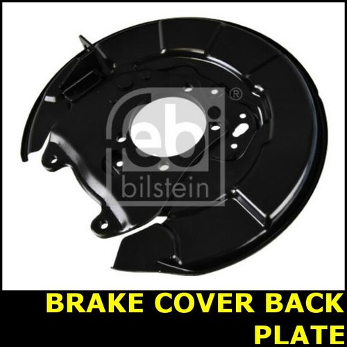 Brake cover back - brake, plate