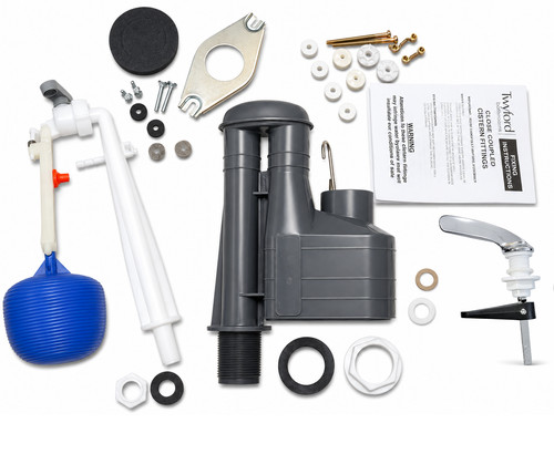Twyford bathroom single flush - twyford,