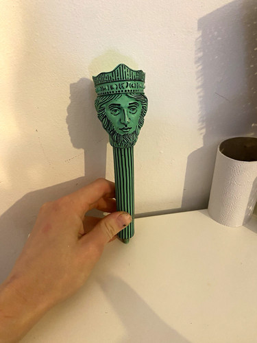 King head tap handle - head,