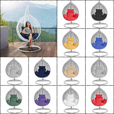 Egg Chair Cushion Swing Seat Outdoor Garden Patio Replacement Seat Pads