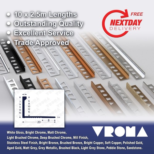 10x vroma tile trim edge - trim,