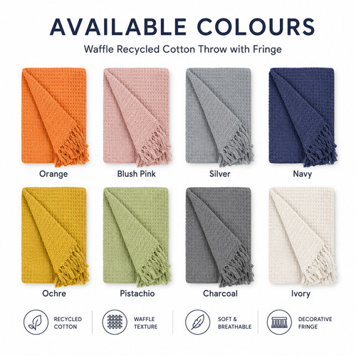Recycled soft cotton honeycomb - recycled,