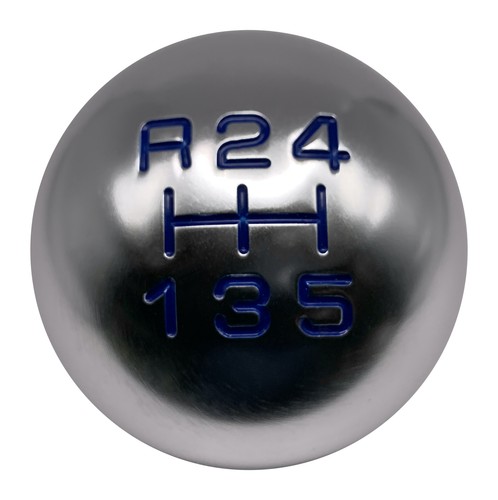 Silver round speed blue - round,
